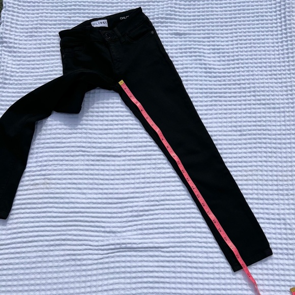 DL 1961 Chloe Skinny Girls' Black Jeans - Picture 12 of 15
